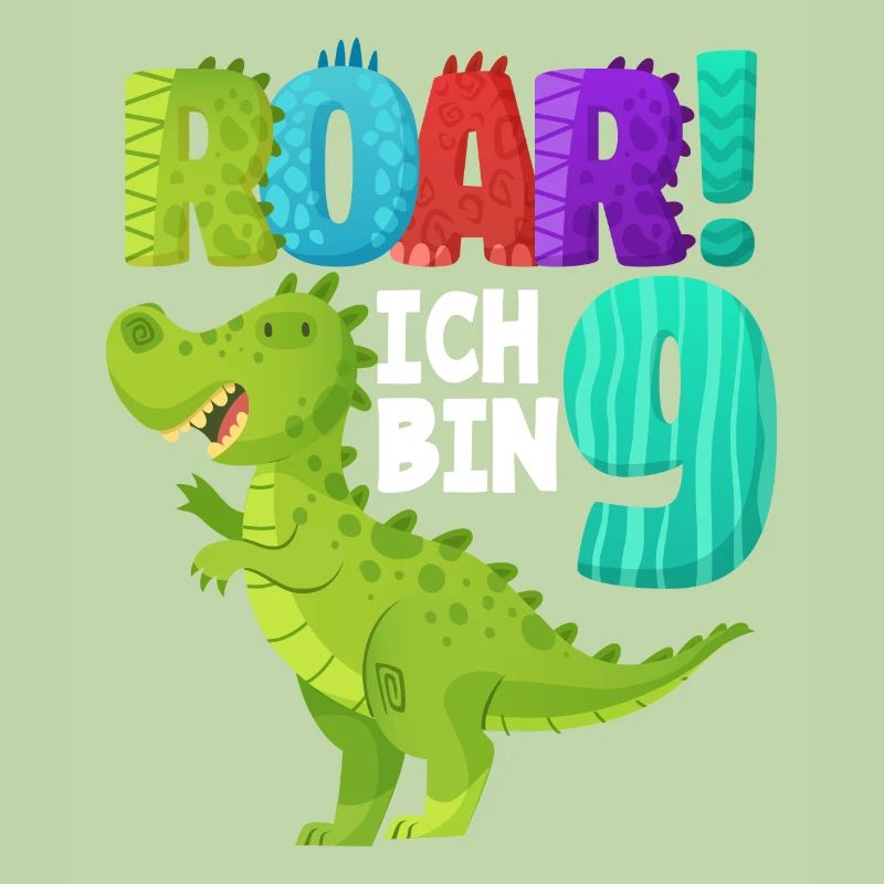 Ich Bin 9 Dinosaurier 9. Geburtstag Jungs Geschenk
