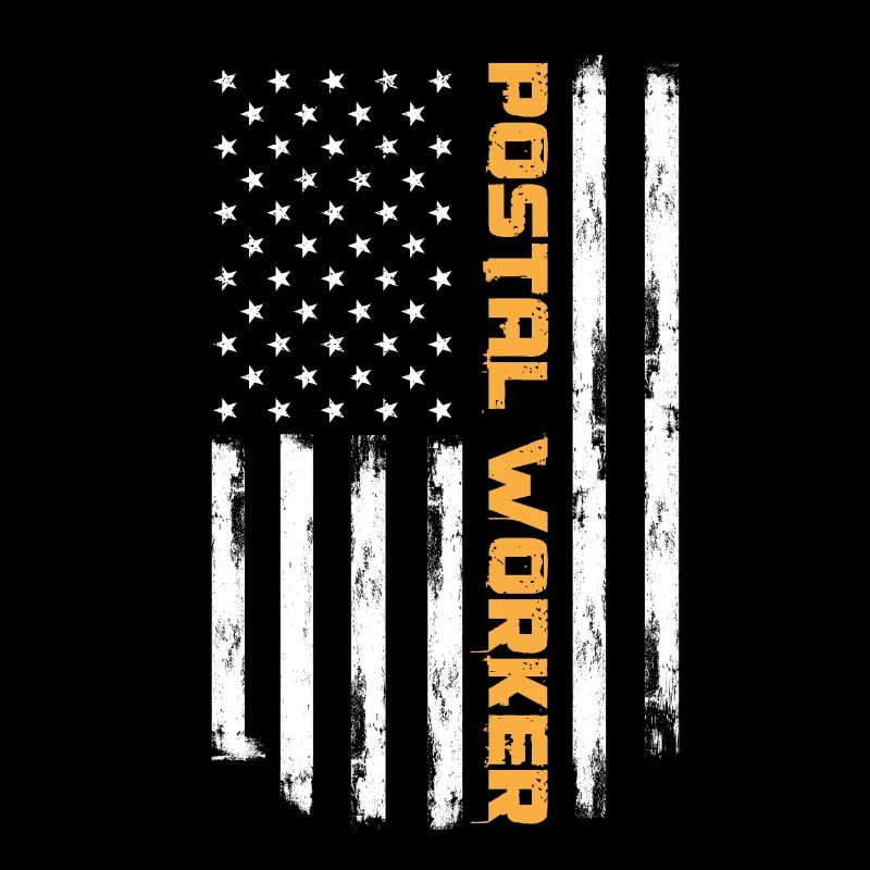 Postal Official USA Flag Gift