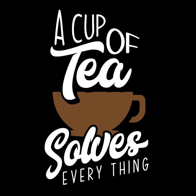 Tea Cup Saying Tea Lover Tea Drinker