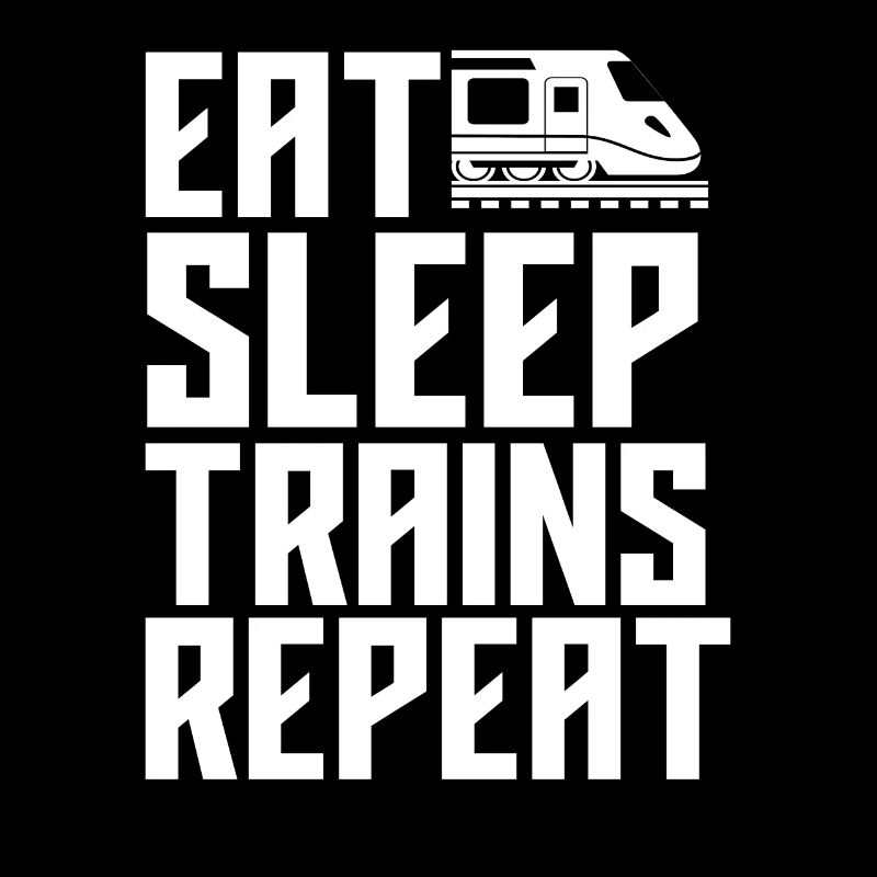 Food Sleeping Trains Funny Train Gift