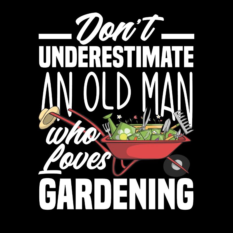 Garten Alter Mann