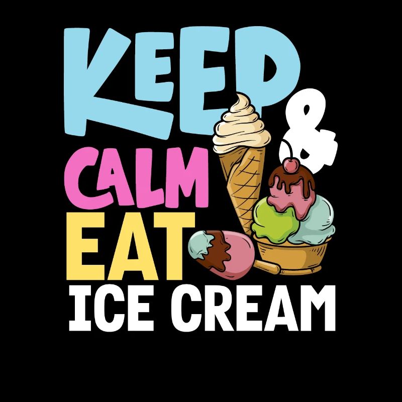 Amateurs de glaces : restez calme et mangez des glaces