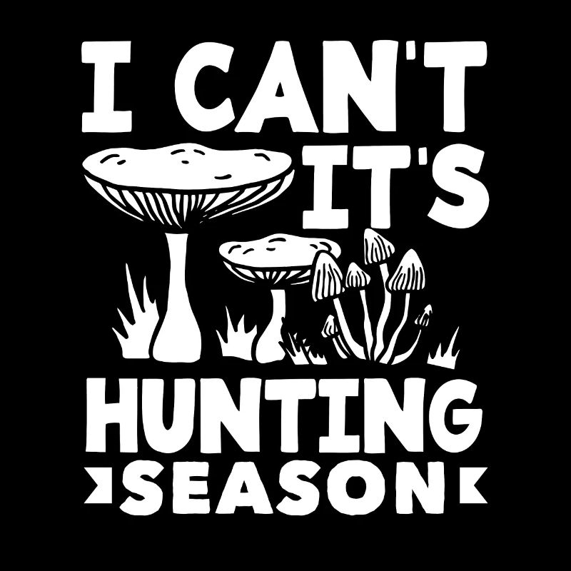 Saison de chasse aux cueilleurs de champignons Je ne peux pas