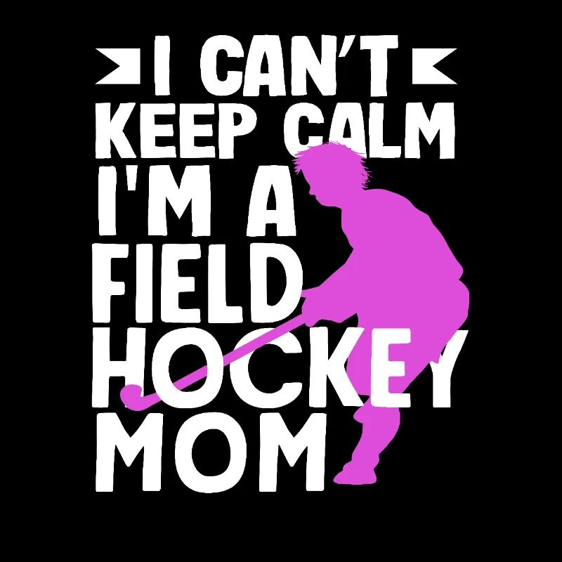 Je suis une maman de hockey sur gazon