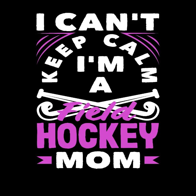 Ich Bin Eine Feldhockey Spieler Mama