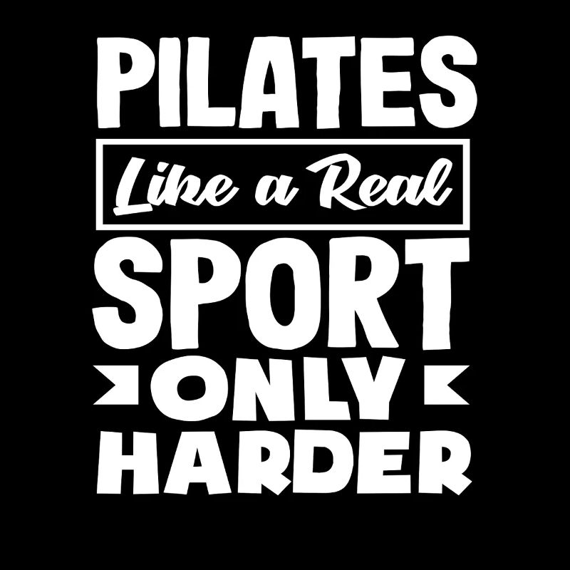 Pilates like a real sport, only harder