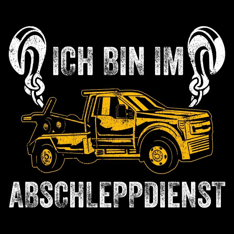 Ich Bin Im Abschleppdienst Abschlepper Geschenk