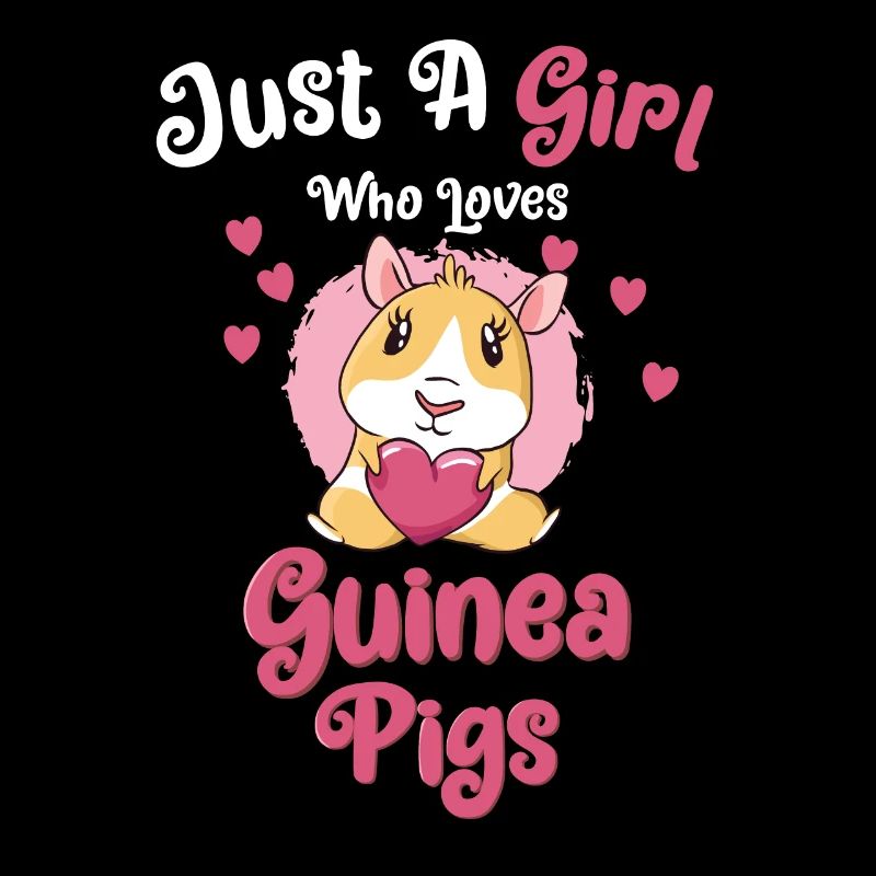 Juste une fille qui aime les cochons d'Inde - Belles
