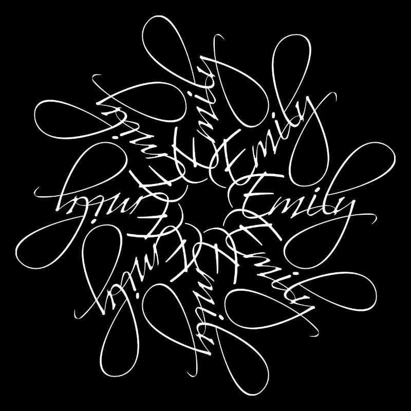 Emily Name Name Mandala