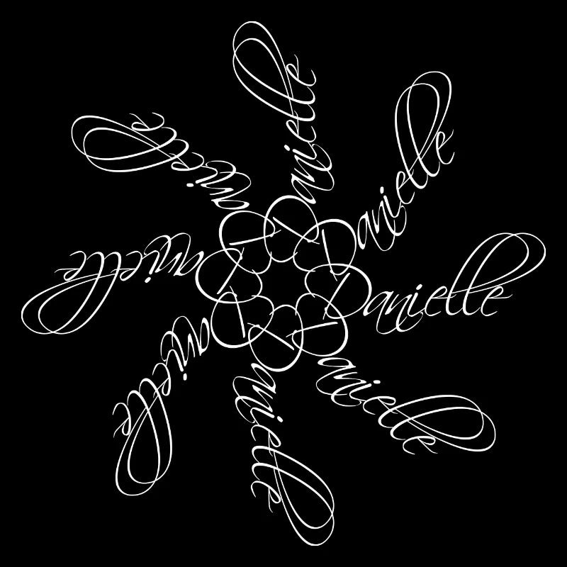 Danielle Name Mandala