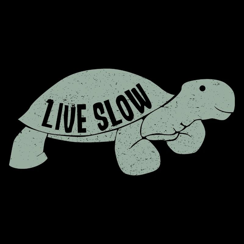 Live Slow Turtle