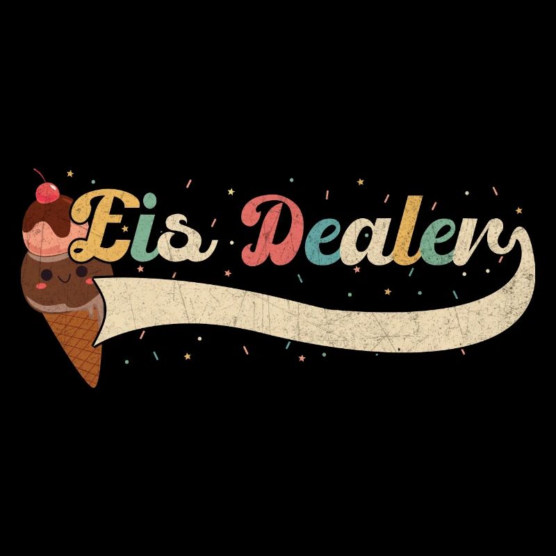 Eismann Eisverkäufer Eisdealer