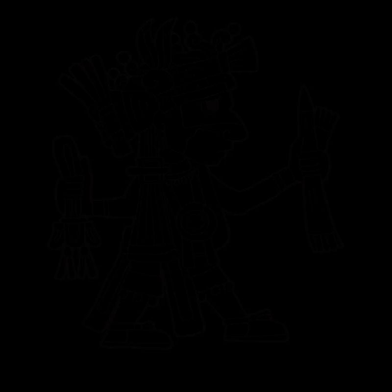 Ahuiateteo Aztekengott Maya Inka Tolteken