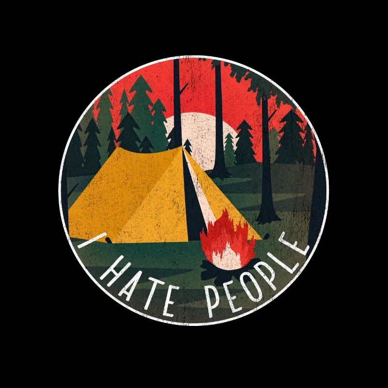 Camping hermit eremite freedom nature silence camp