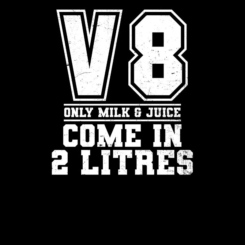 V8 Engine Milk And Juice Come 2 Litres Gift