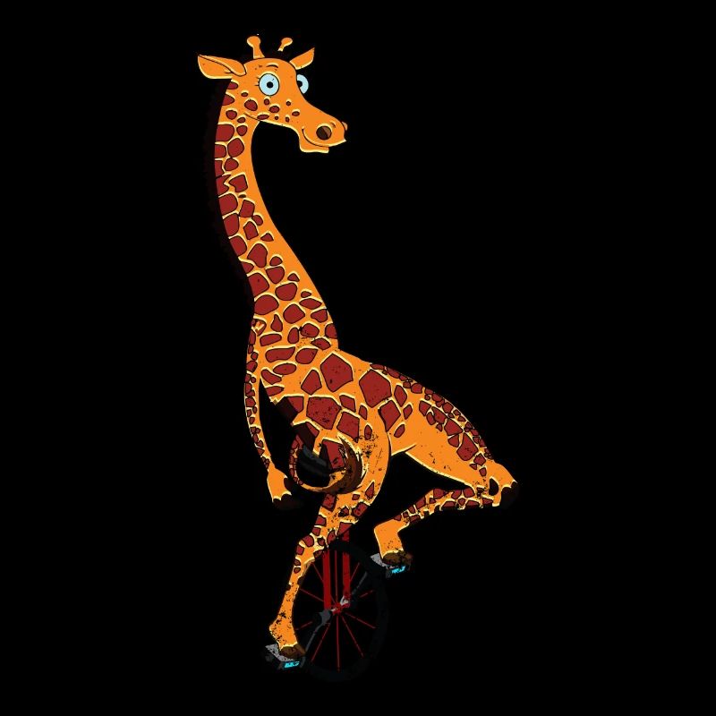 Unicycle, unicycle giraffe