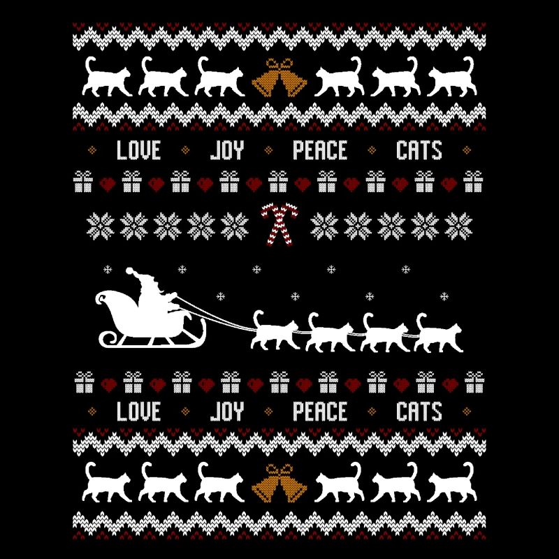 Chats Noël Noël laid