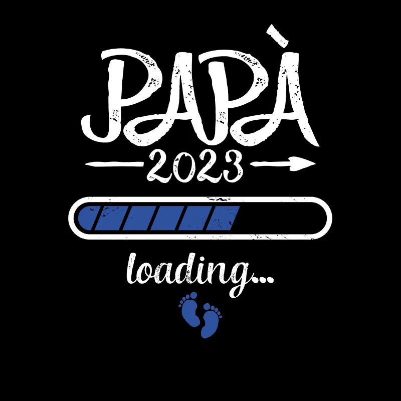 Papa 2023 Loading Schwangerschaft Vater Geburt