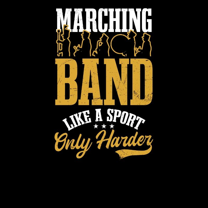 L’uniforme de fanfare comme le sport n’est que plus dur