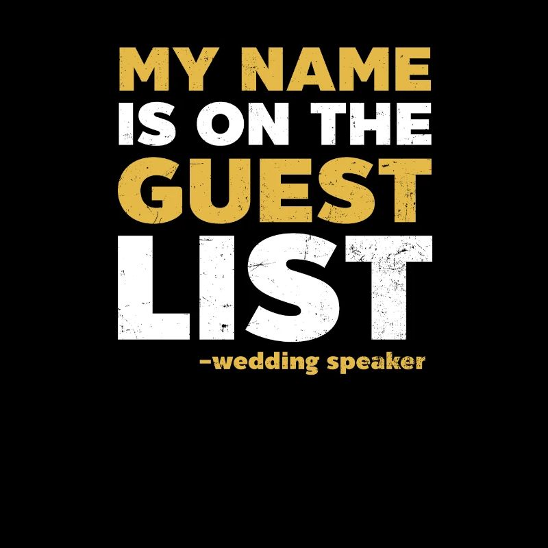 Speaker Name Is On Guest List