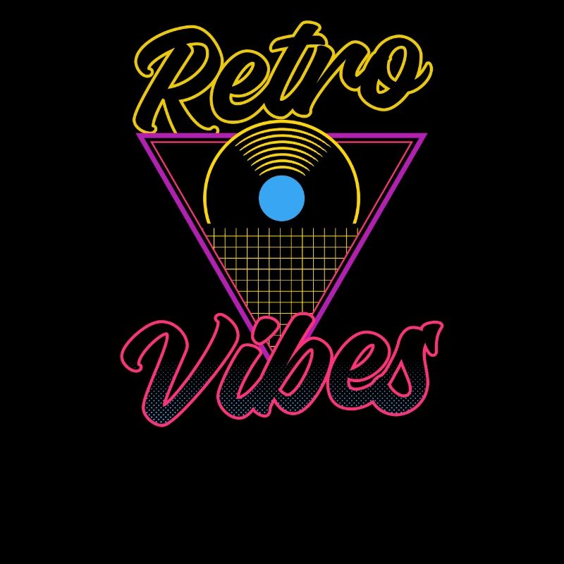 EDM Rave Techno 80er Jahre Retro Vibes