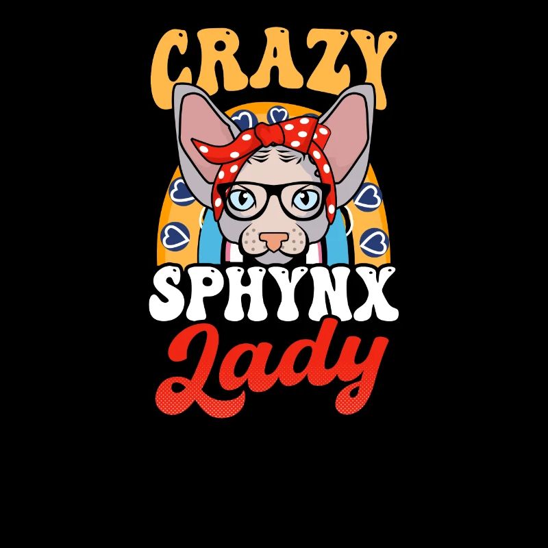 Sphynx Chat Fou Sphynx Dame