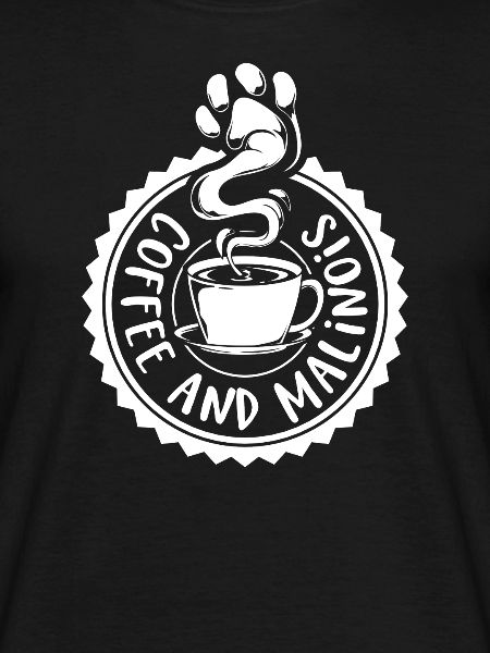 Coffee and Malinois