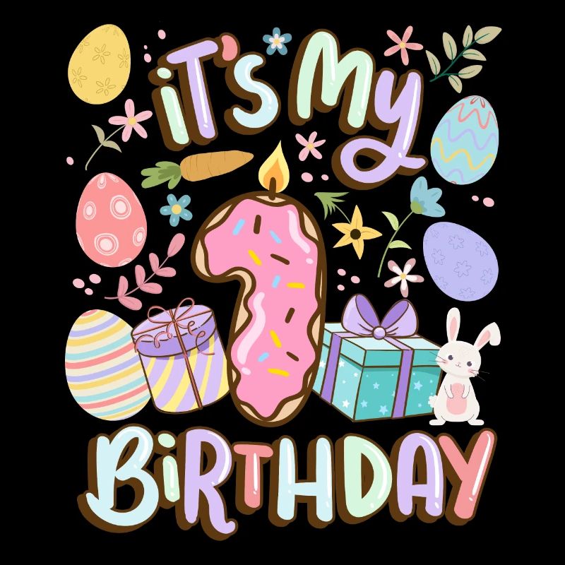 C’est mon 1 anniversaire de vacances de beignets de Pâques