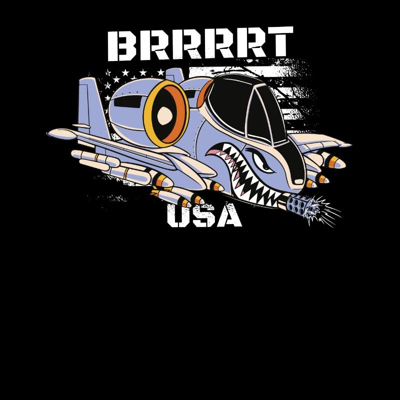 A-10-Warimogflugzeug A10 Thunderbird Brrrrrt