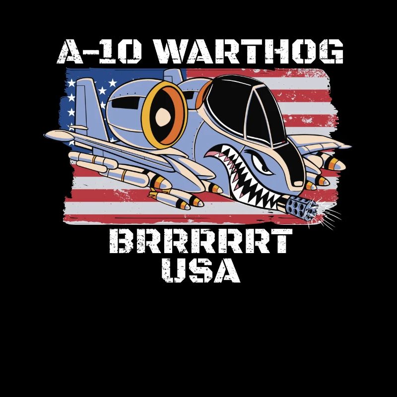 A-10 Warthog Military A10 Thunderbird Brrrrrt