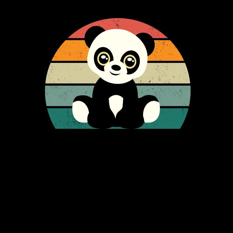 Panda Panda Ours Panda Ours Feuilles de bambou Panda