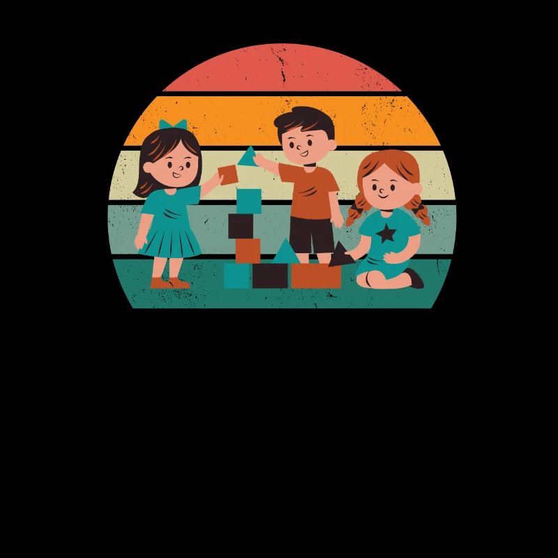 Kinder Kindergarten Spielen Junge Mädchen Kind
