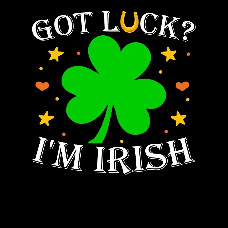 Saint-Patrick Bonheur irlandais Trèfle