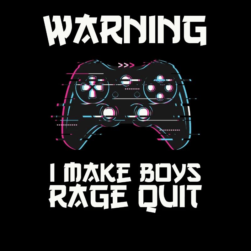 Warnung Ich mache Jungs Wut Quit -
