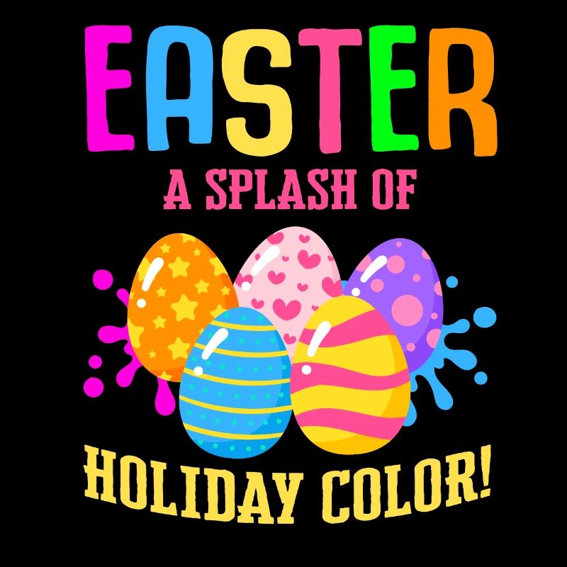 Easter Colorful Egg Dye Rabbit Egg Hunt