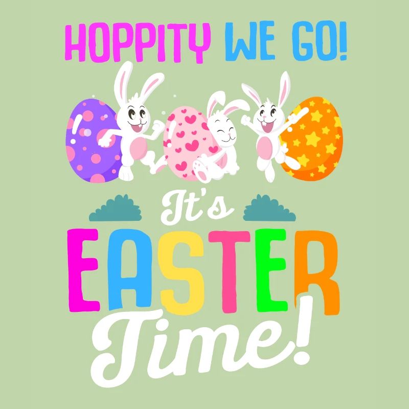 Easter Rabbit Easter Flowers Eggs