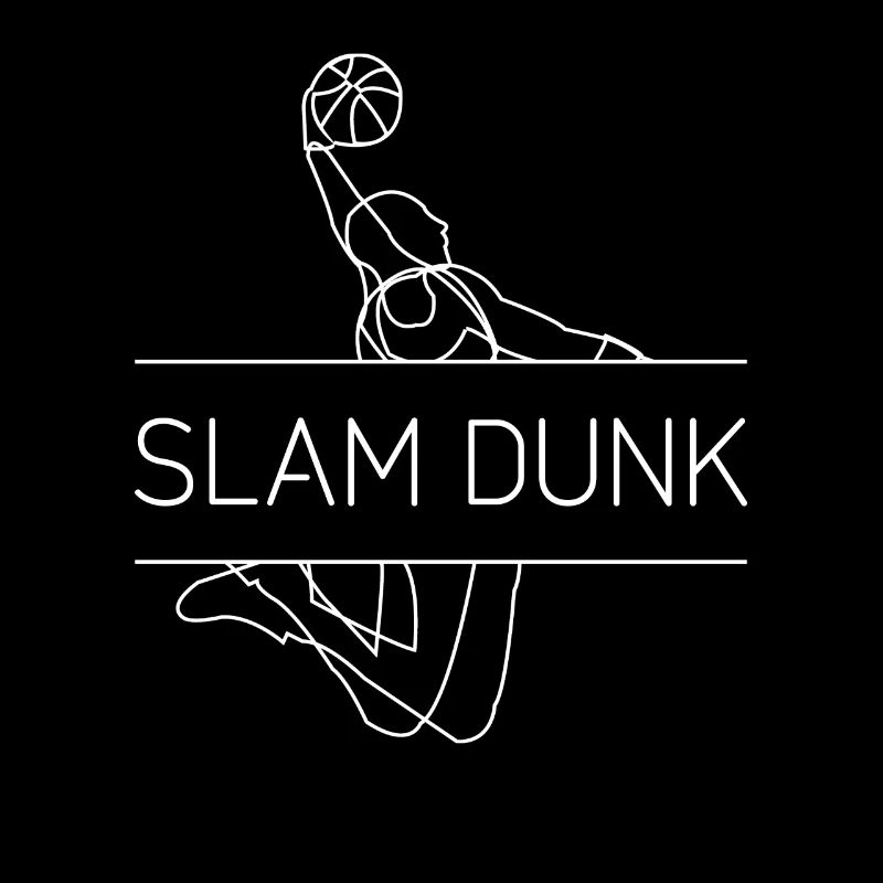 Funny Slam Dunk Basketball Training