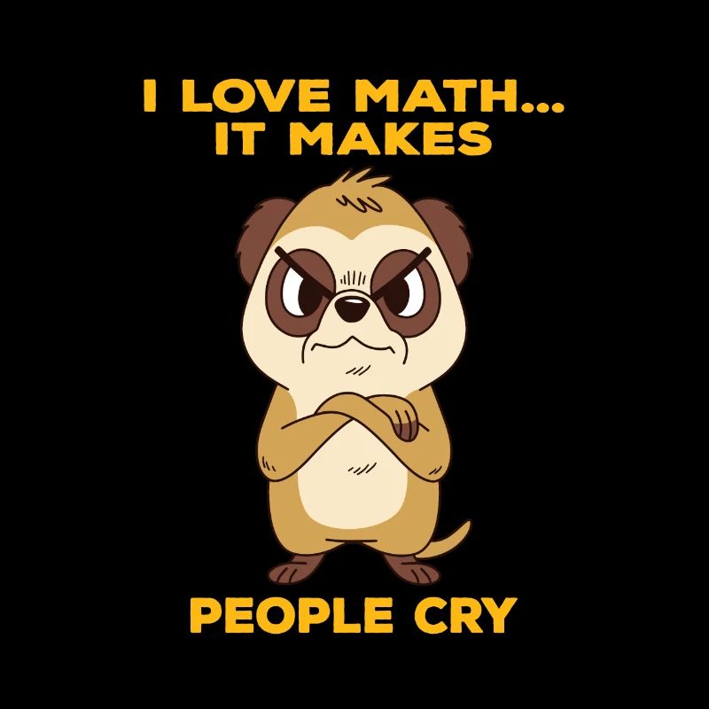 Le suricate en colère aime les maths