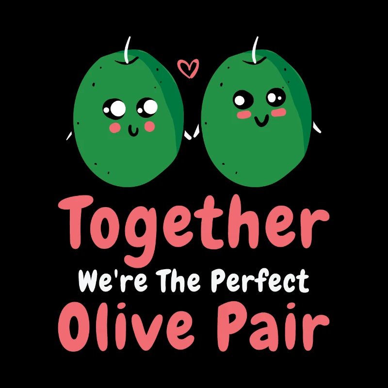 Saint-Valentin Olive Couples Rencontres Romance