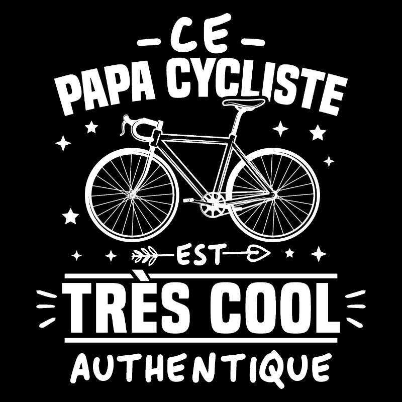 Ce papa cycliste est cool et authentique
