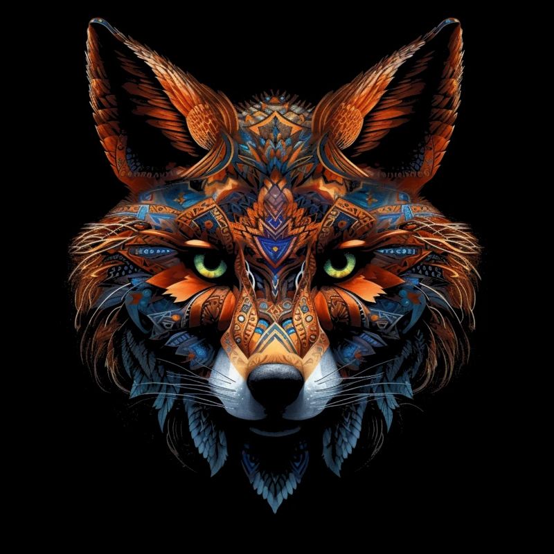 Fuchs Tierliebhaber Geschenk Wildtier Tier Motiv