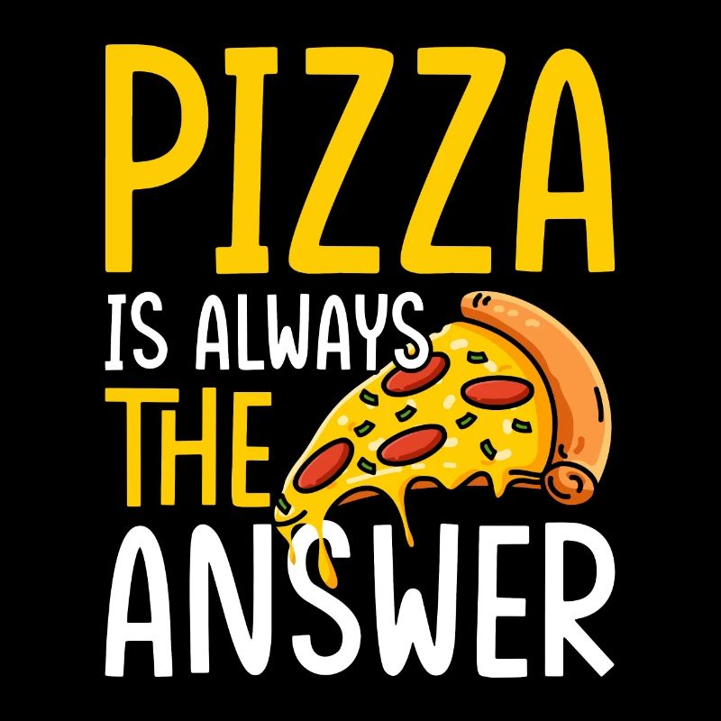 Pizza est la réponse Pizza Love Cheese Pizza