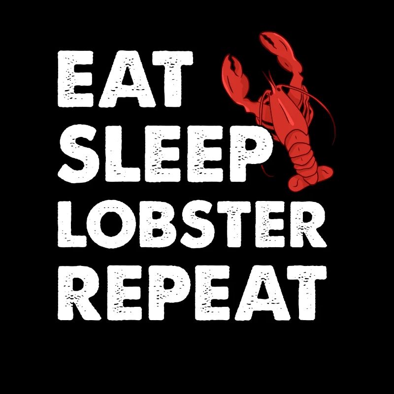 Lobsters eat seafood shellfish
