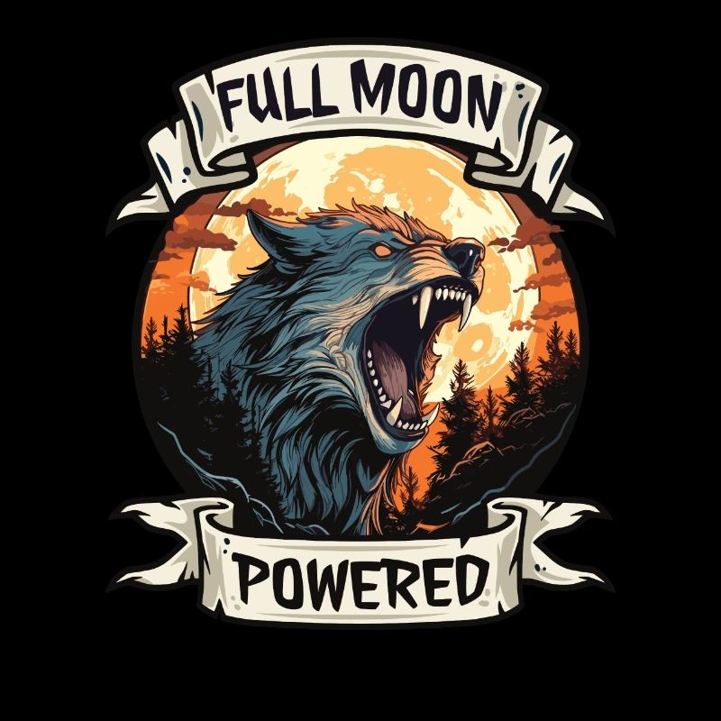 Wolf Wolves Werewolf Moon Full Moon Monster