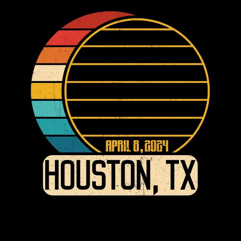 Total Solar Eclipse Texas Houston April 28, 2024