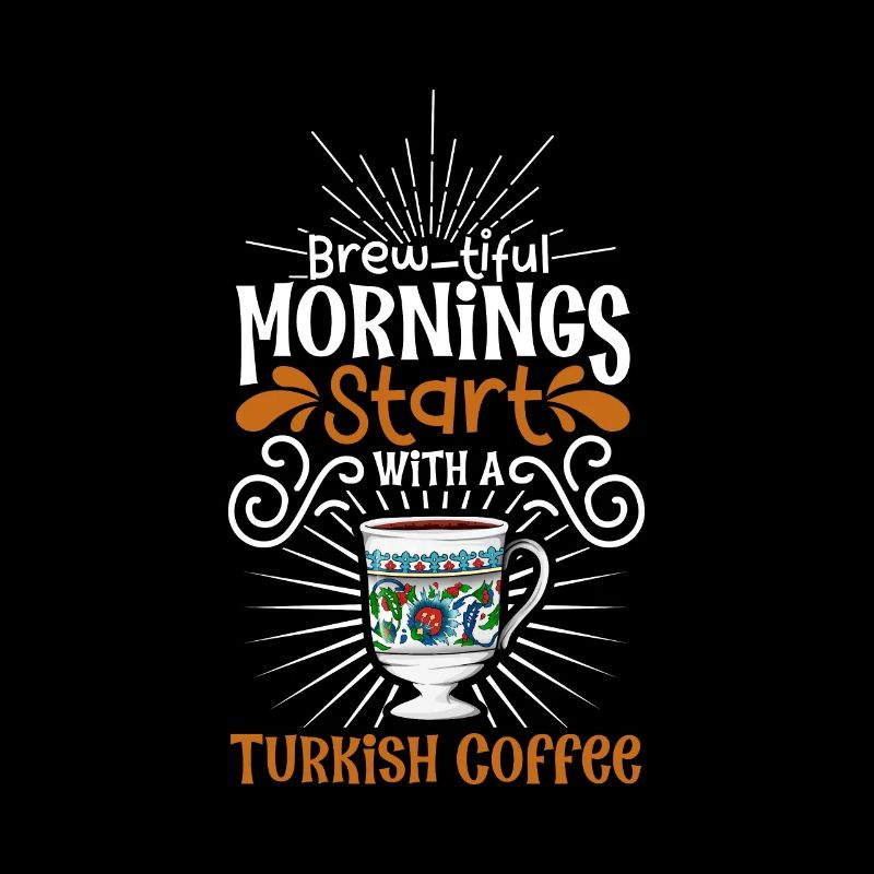 Bonjour avec café turc