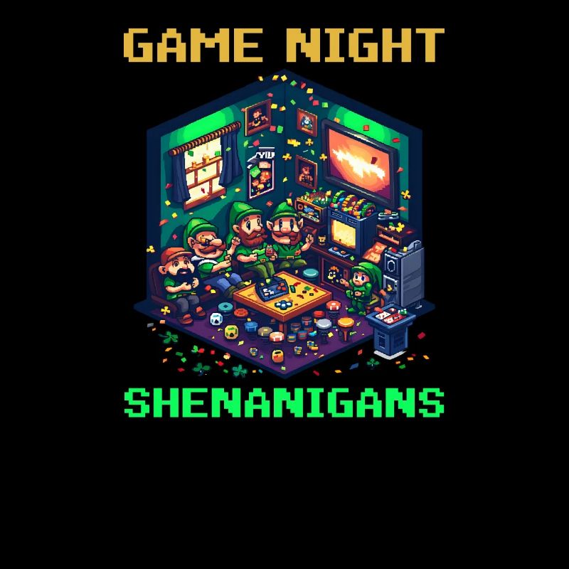 La Saint-Patrick Gaming Game Night Manigances