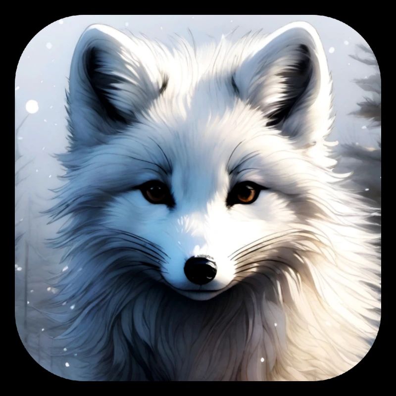 Cooler Polar Fuchs