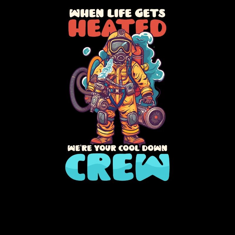 Firefighter Life Gets Heated Cool Down Crew
