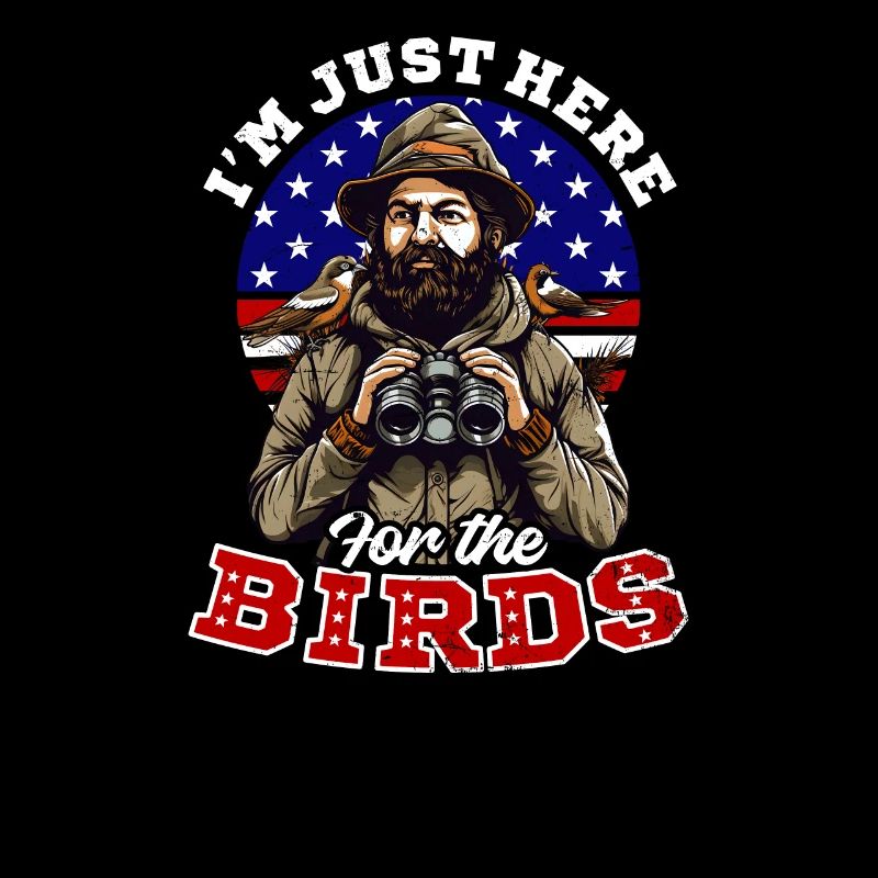Birdwatcher Here For The Birds